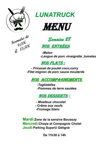 menu semaine 28