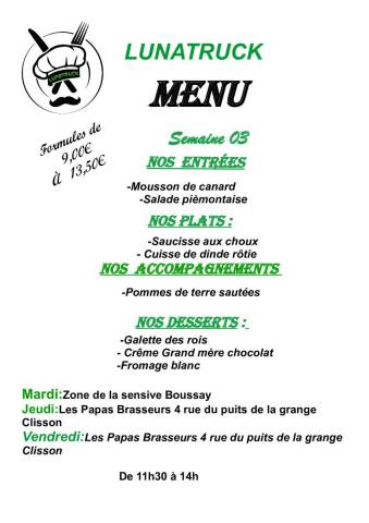 menu semaine 03