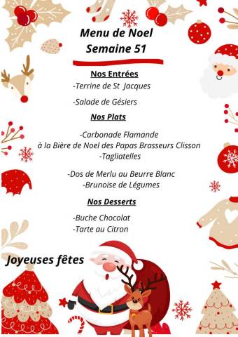 menu semaine 51