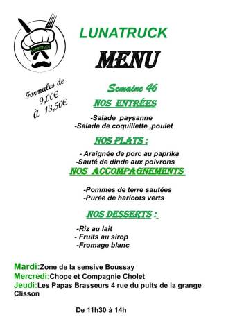 menu semaine 46