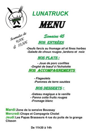 menu semaine 45