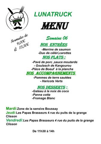 menu semaine 06
