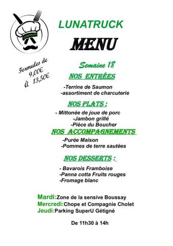 menu semaine 18