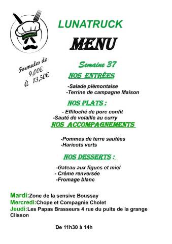 menu semaine 37